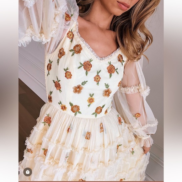 JessaKae Dresses & Skirts - Jessakae Camellia Dress in buttercream